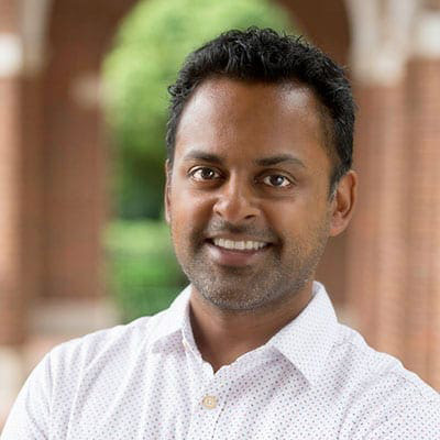 Headshot of Kishore Kuchibhotla.